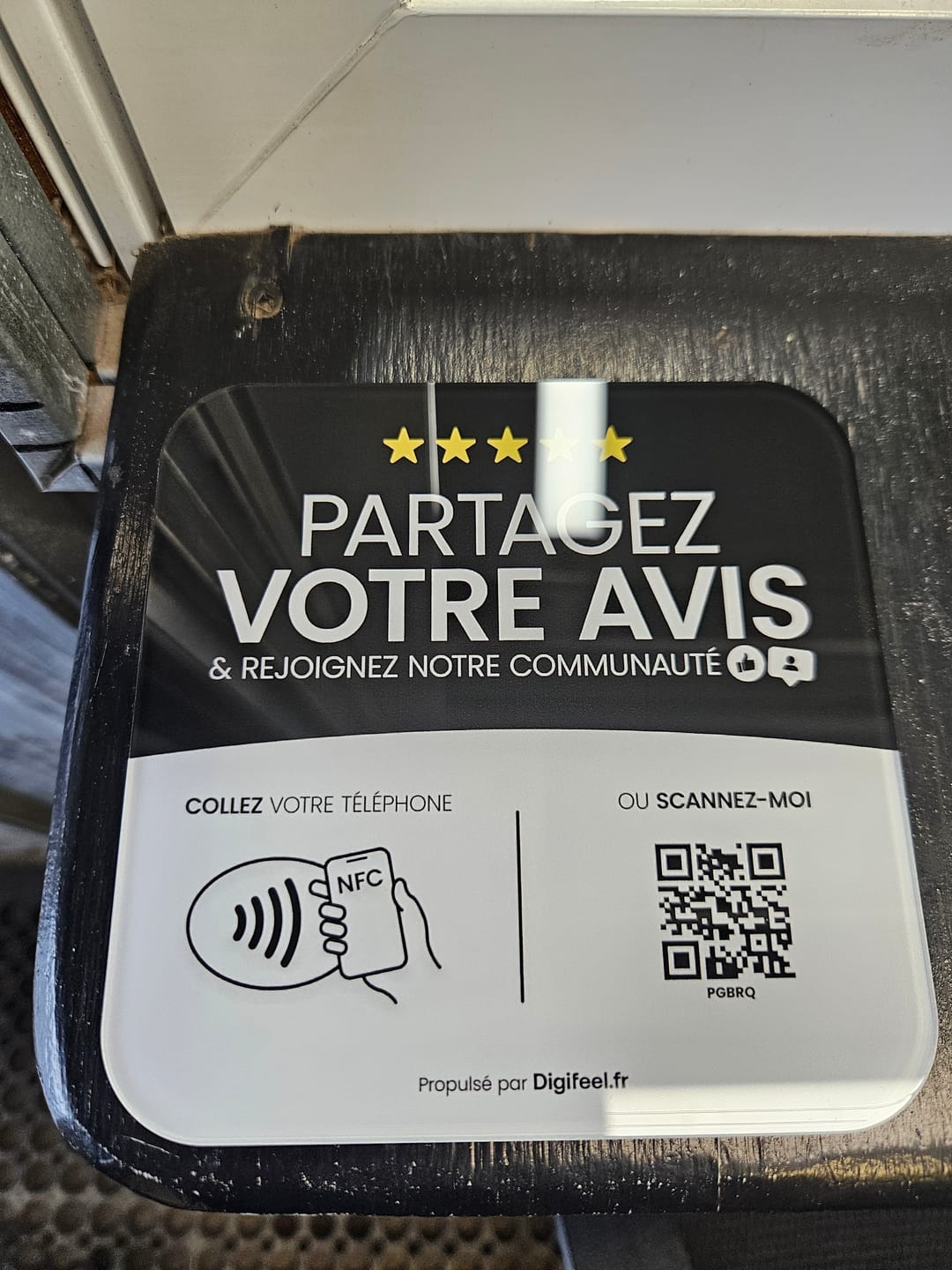 Customer photo review of Plaque Tout-En-Un