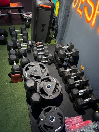 Customer photo review of Disco de 3 Agarres IRONSIDE (2.5 a 20 kg)