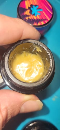 Customer photo review of Papaya Cake Live Rosin