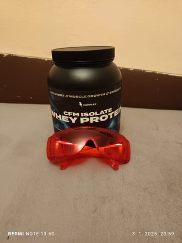 Customer photo review of CFM Whey Protein