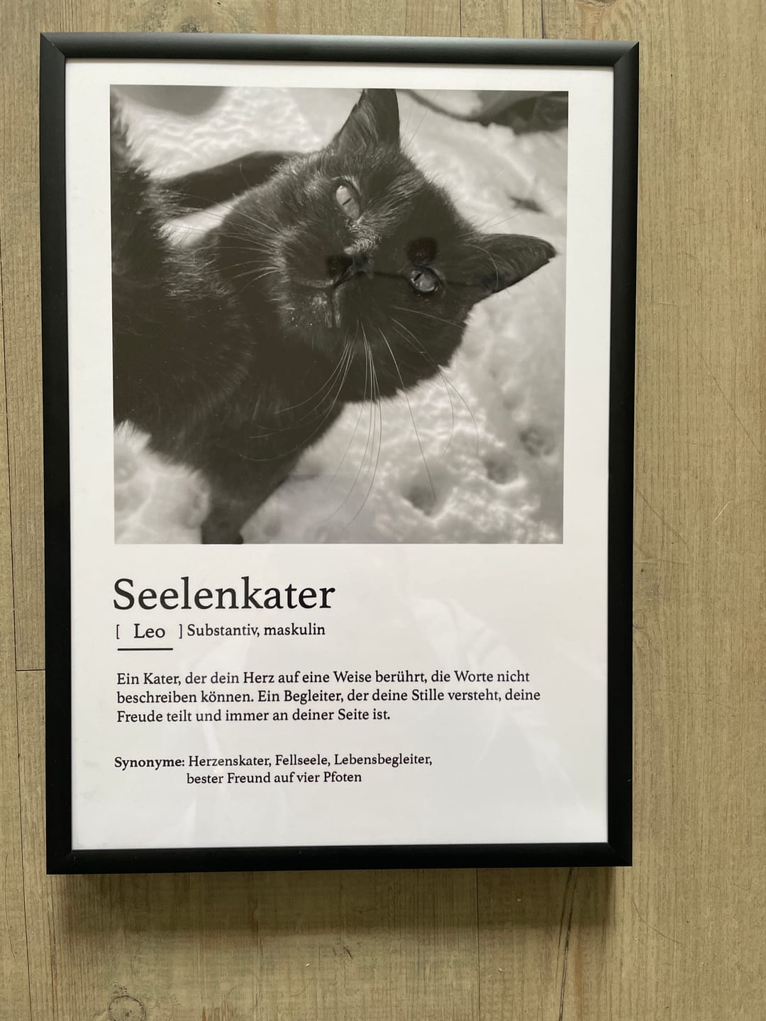 Customer photo review of Definition Seelentier - Individuelles Poster