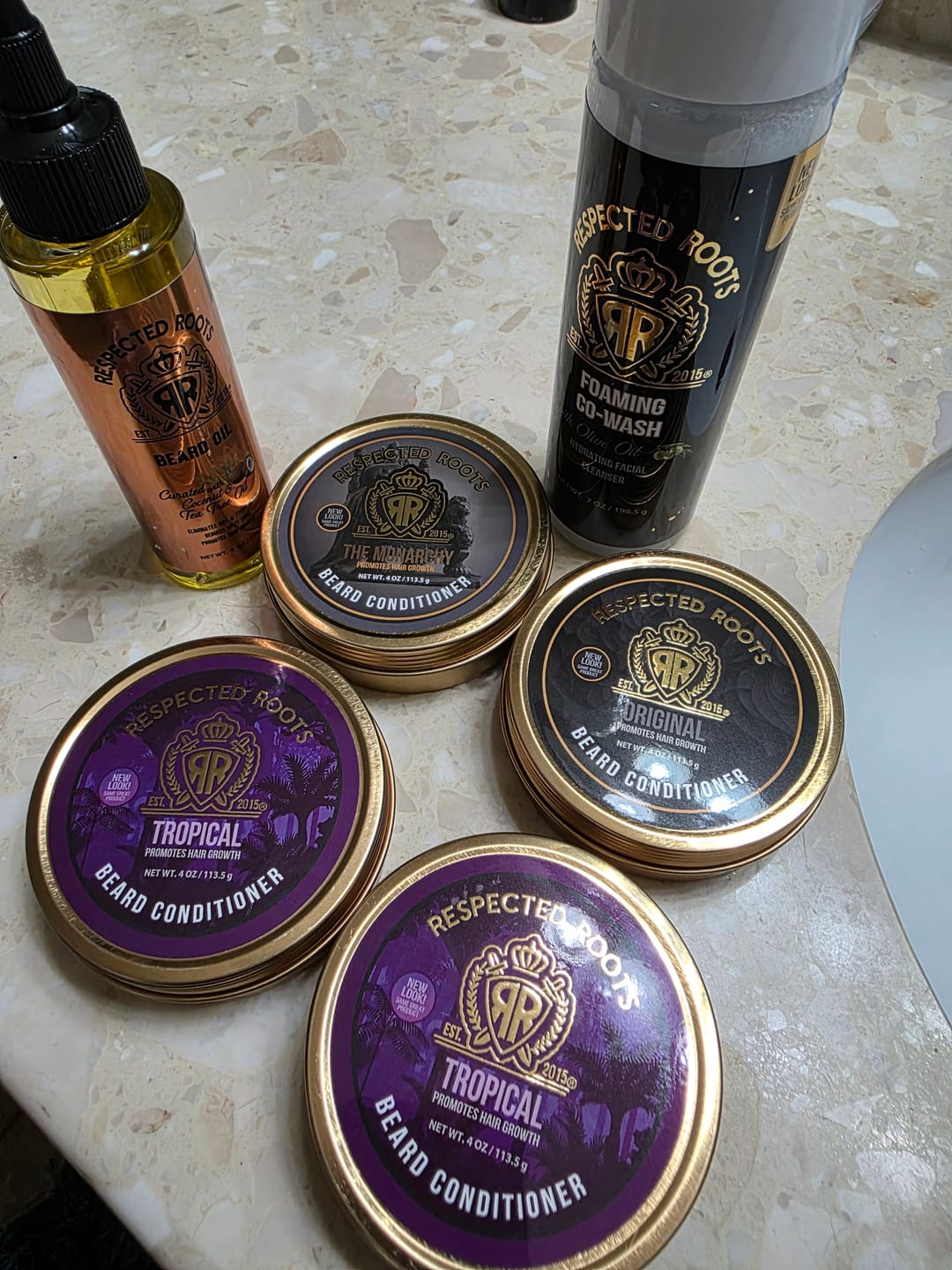 Customer photo review of Beard Conditioner - Monarchy Scent