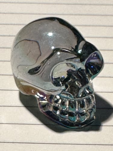 Customer photo review of Colorful Glass Skulls 246
