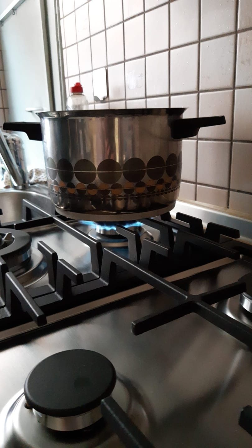 Customer photo review of 4-flammiges Einbau-Gaskochfeld – Edelstahl