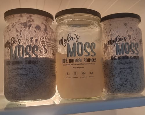 Customer photo review of MYLASMOSS SEAMOSS GEL (720ML)
