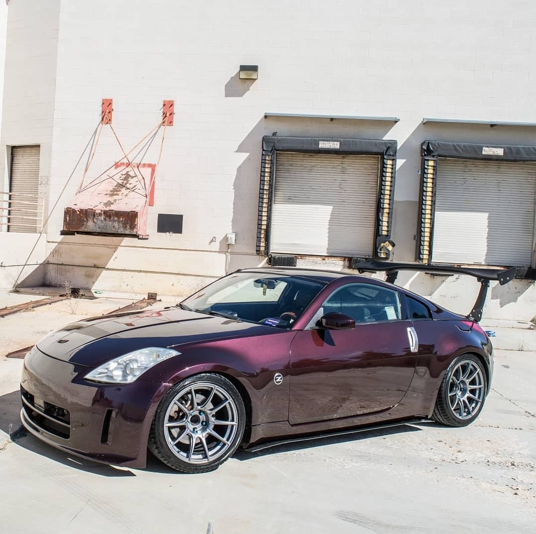 Customer photo review of DevSport Side Skirt Splitters (2003-2008 Nissan 350z / G35)