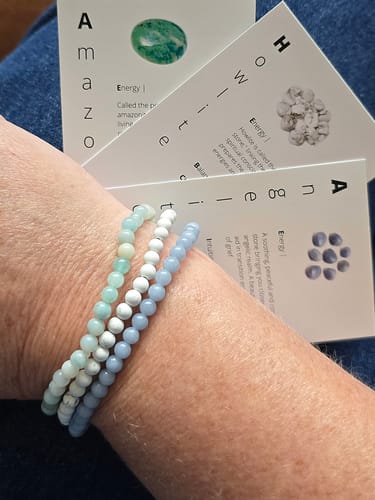 Customer photo review of Calm Bracelet Stack RRP $60