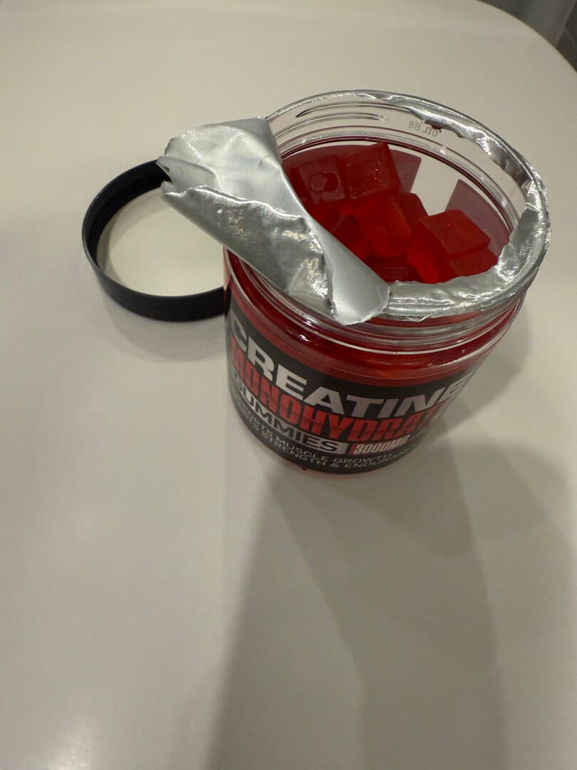 Customer photo review of Gymfit Nutrition Creatine Gummies