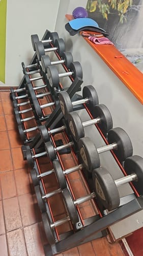 Customer photo review of Mancuerna Circular Premium 2.5 a 40 kg IRONSIDE (unidad)