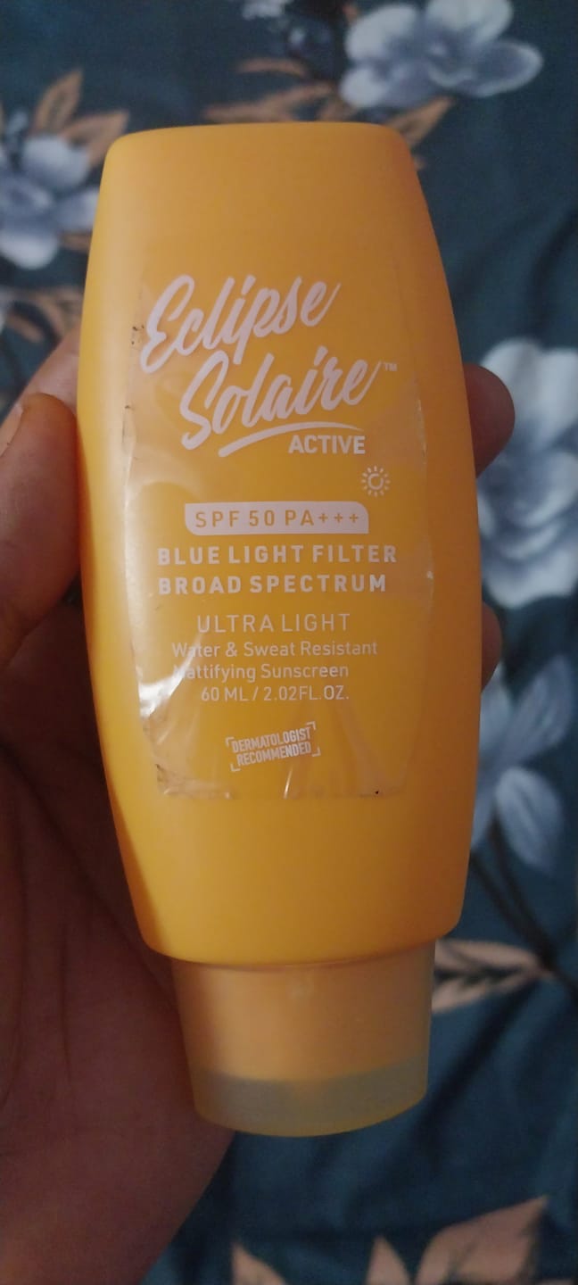 Customer photo review of Yuderma eclipse solaire - 60ml