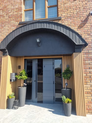 Customer photo review of Outdoor Wall Panel Birch 290CM | Exterior | Garden | 3D Wood Grain