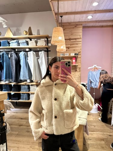 Customer photo review of Chiporro Botones PU Ecru