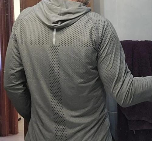 Customer photo review of Gymfit Muscle Hoodie