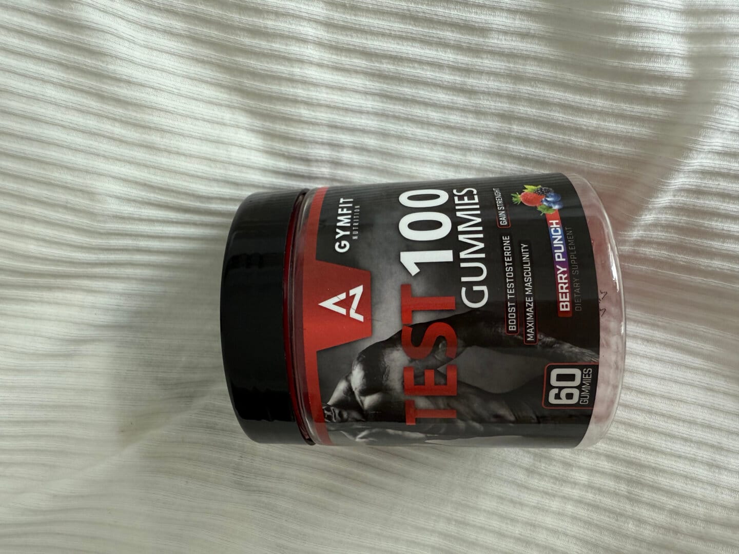 Customer photo review of Gymfit Nutrition TEST 100 Gummies