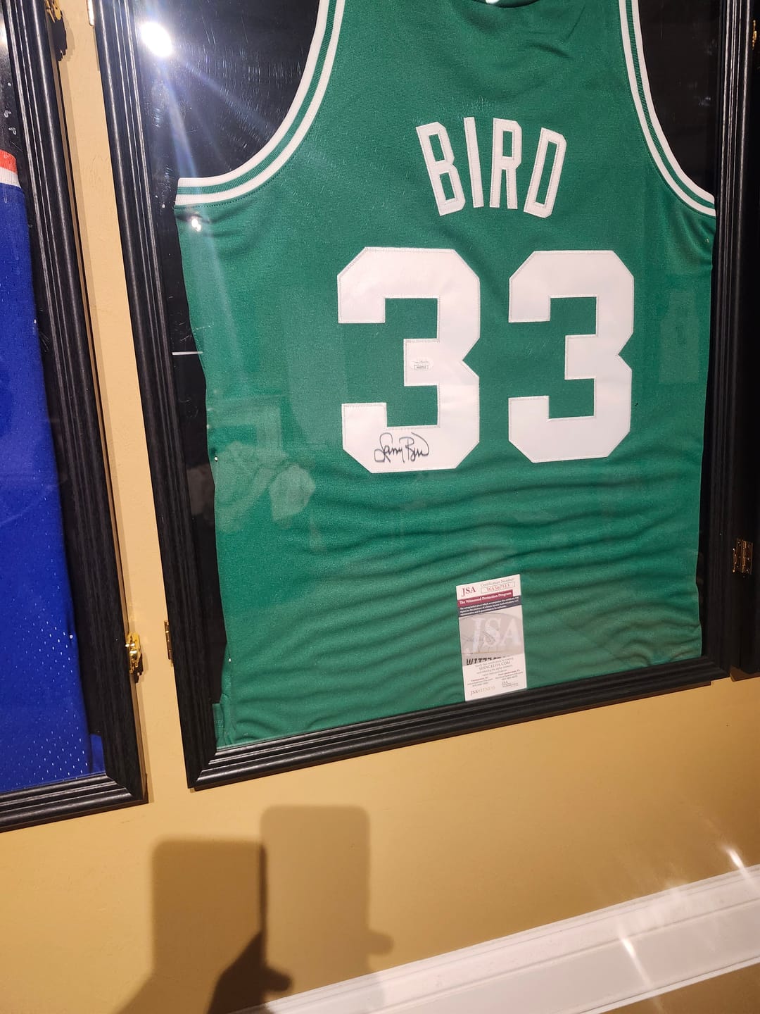 Customer photo review of Larry Bird Autograph Signing
