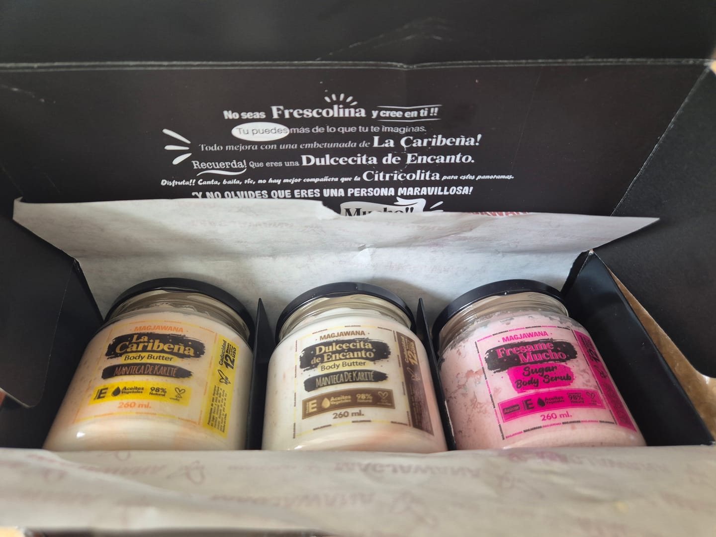 Customer photo review of Sugar Body Scrub Fresame Mucho