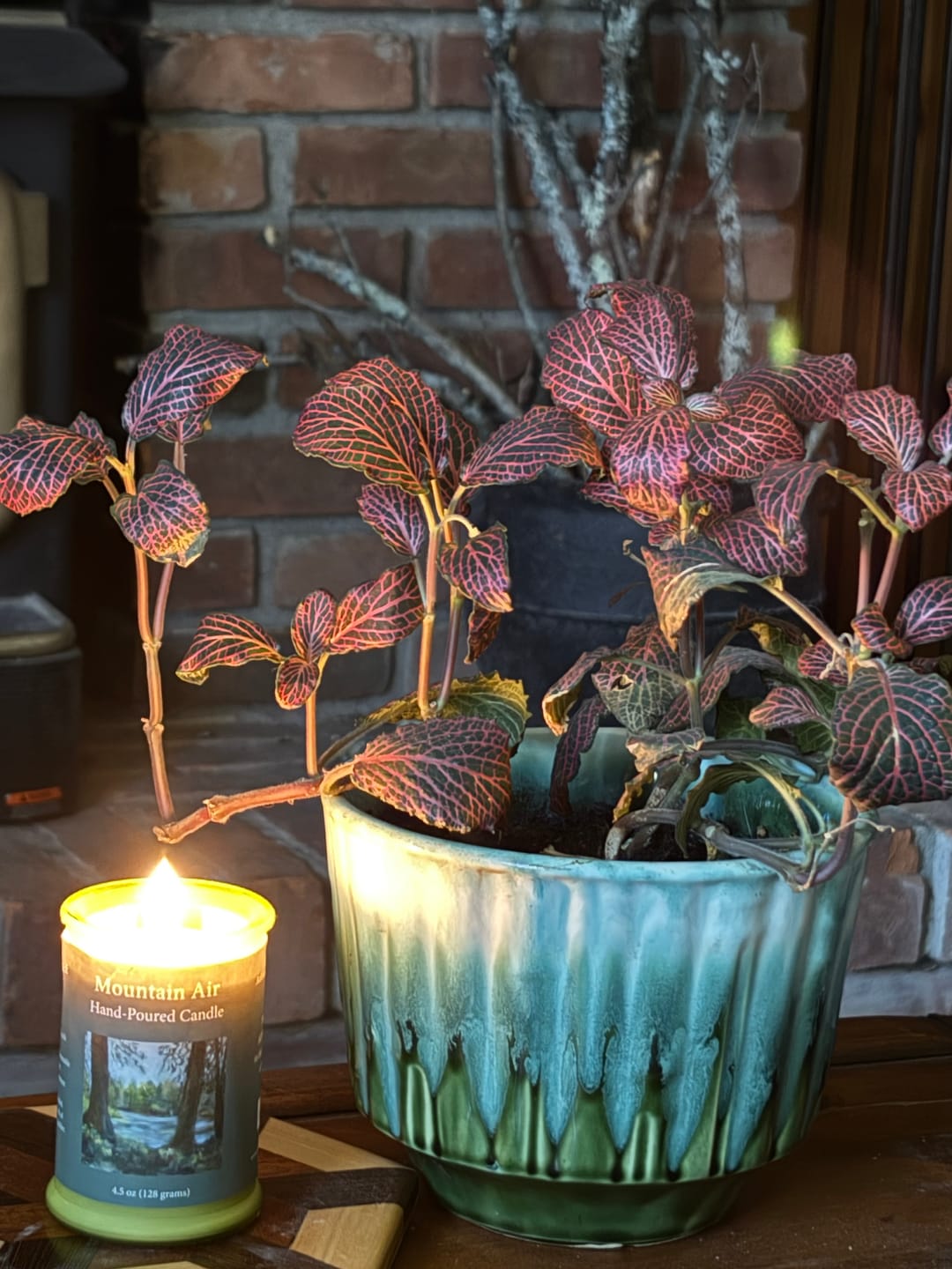 Customer photo review of Mountain Air Boxed Candle