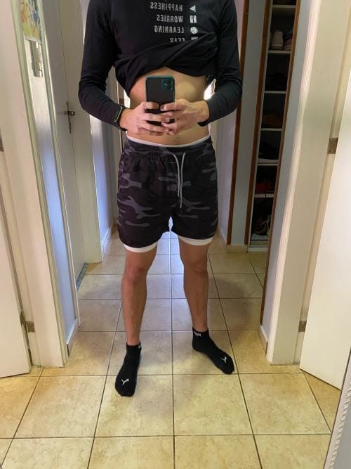 Customer photo review of Gymfit Original Shorts