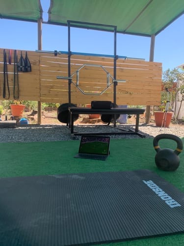 Customer photo review of Mat de Yoga NBR 10mm IRONSIDE