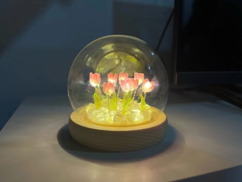 Customer photo review of 🌷 Tulip Beautiful Night Light LED Best Gift for Baby and Girl