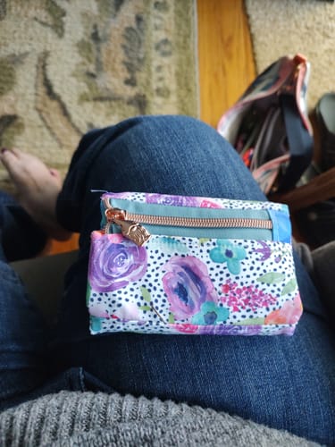 Customer photo review of Haru Trifold Wallet Pattern