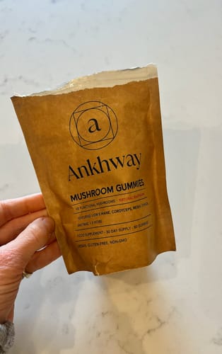 Customer photo review of Mushroom Gummies