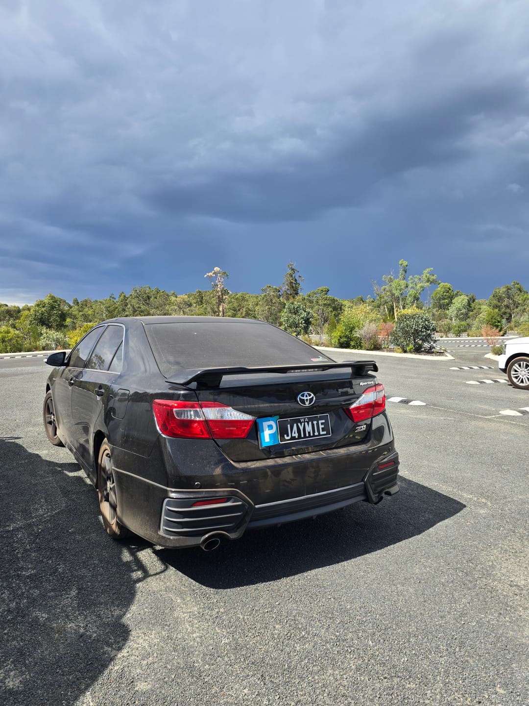 Customer photo review of WA Colour (Aluminium Style) Licence Plate Custom Keychain