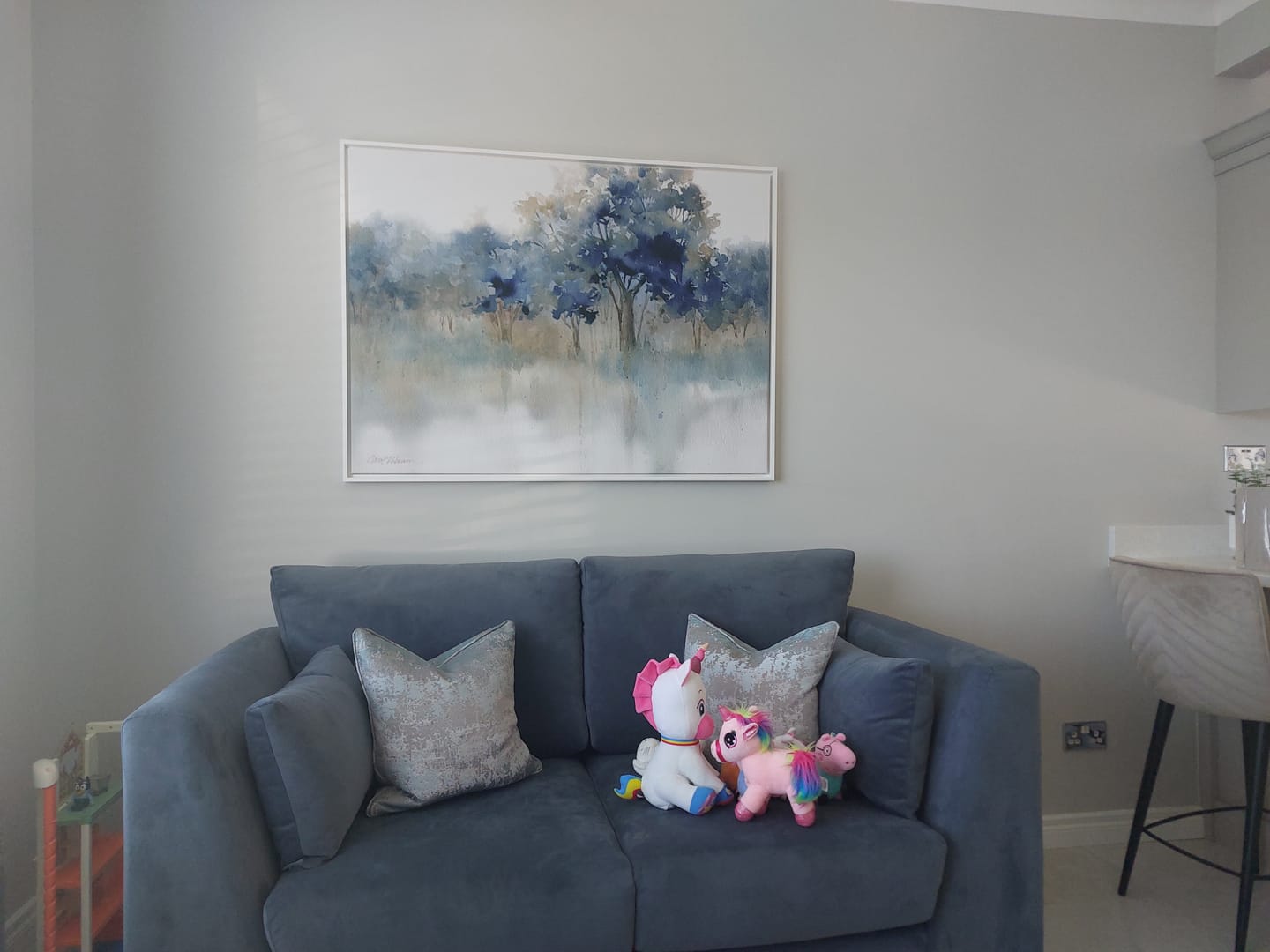 Customer photo review of Waters Edge Canvas Print