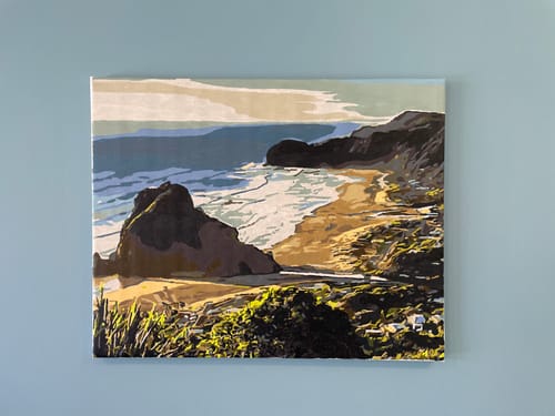 Customer photo review of Piha Beach