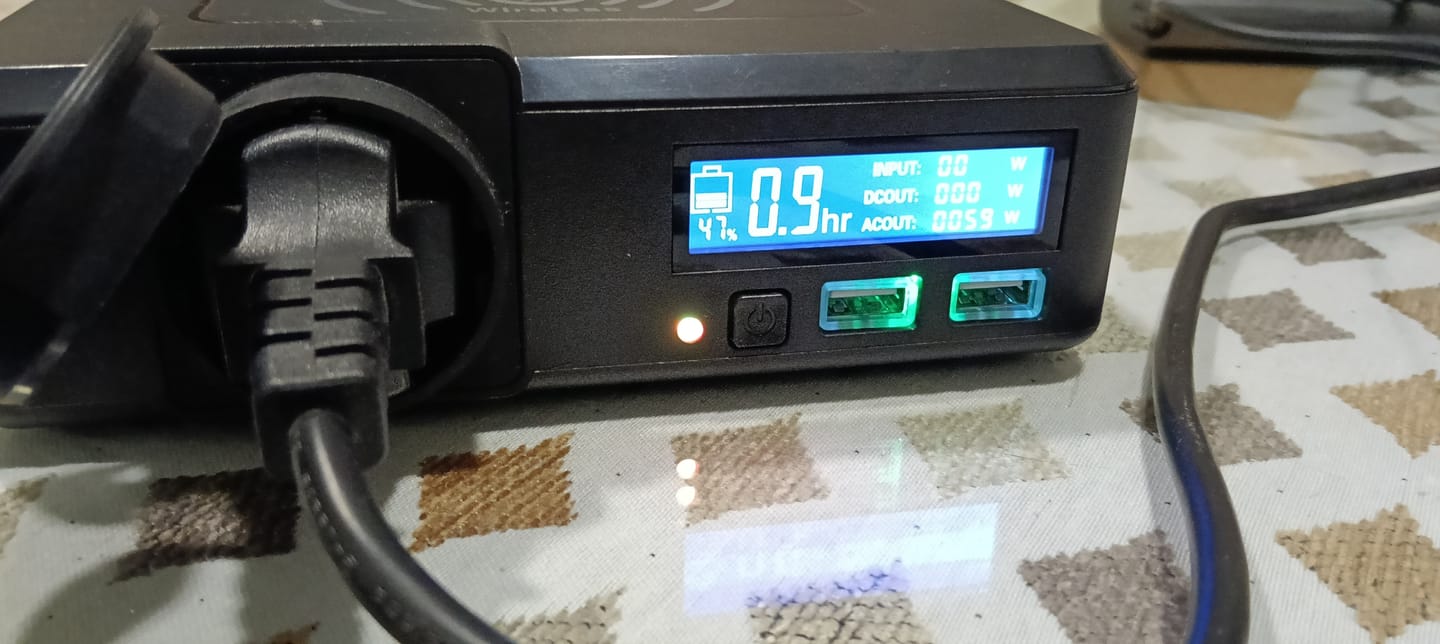 Customer photo review of ALLPOWERS S200 Batería Externa Portátil 200W 154Wh