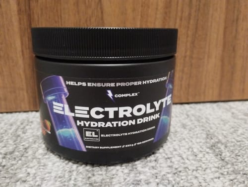 Customer photo review of Electrolyte Hydration Drink