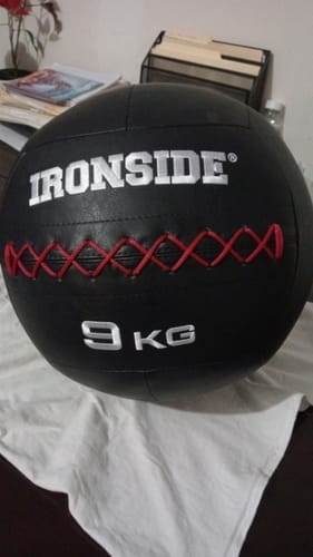 Customer photo review of Balón Medicinal Wall Ball IRONSIDE