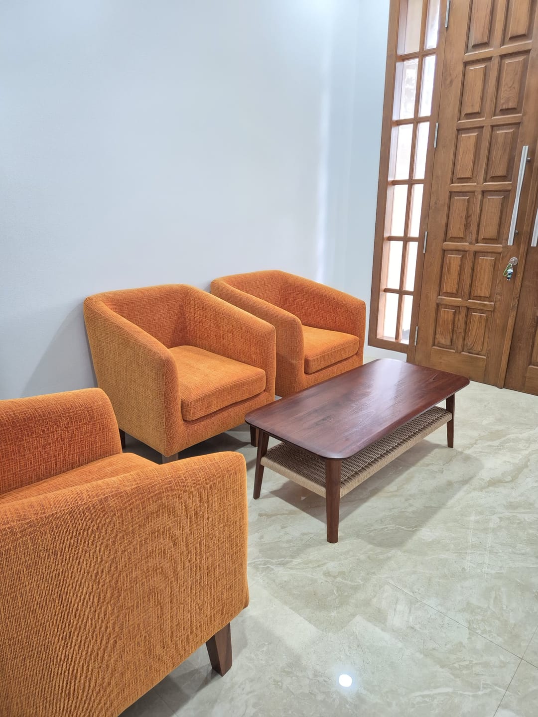 Customer photo review of Exclusive Teak & Loom Coffee Table