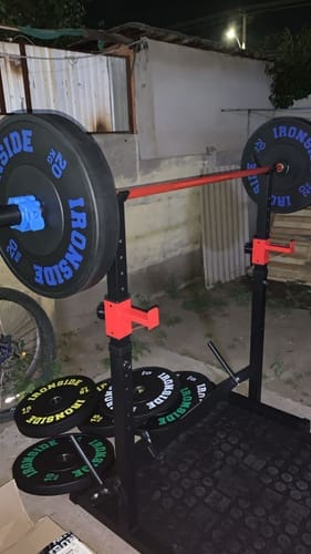 Customer photo review of Pack IRONSIDE 4 Pisos de Caucho Técnico Premium 50 x 50 x 2.5cm