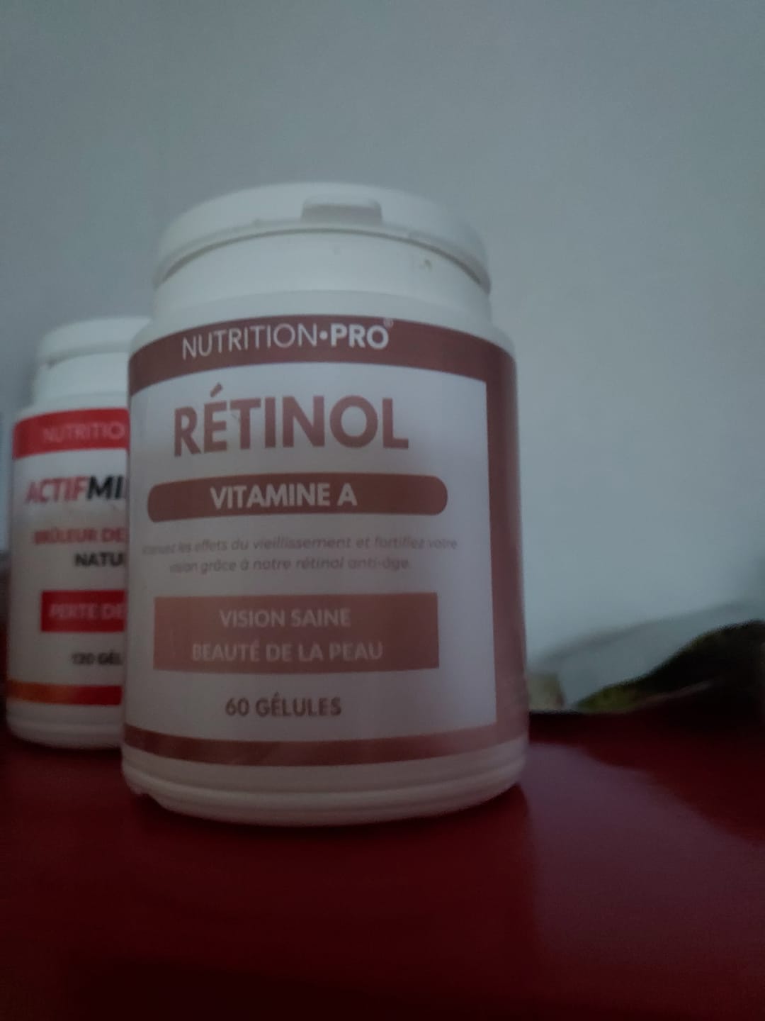 Customer photo review of RÉTINOL (VITAMINE A) - 60 GÉLULES