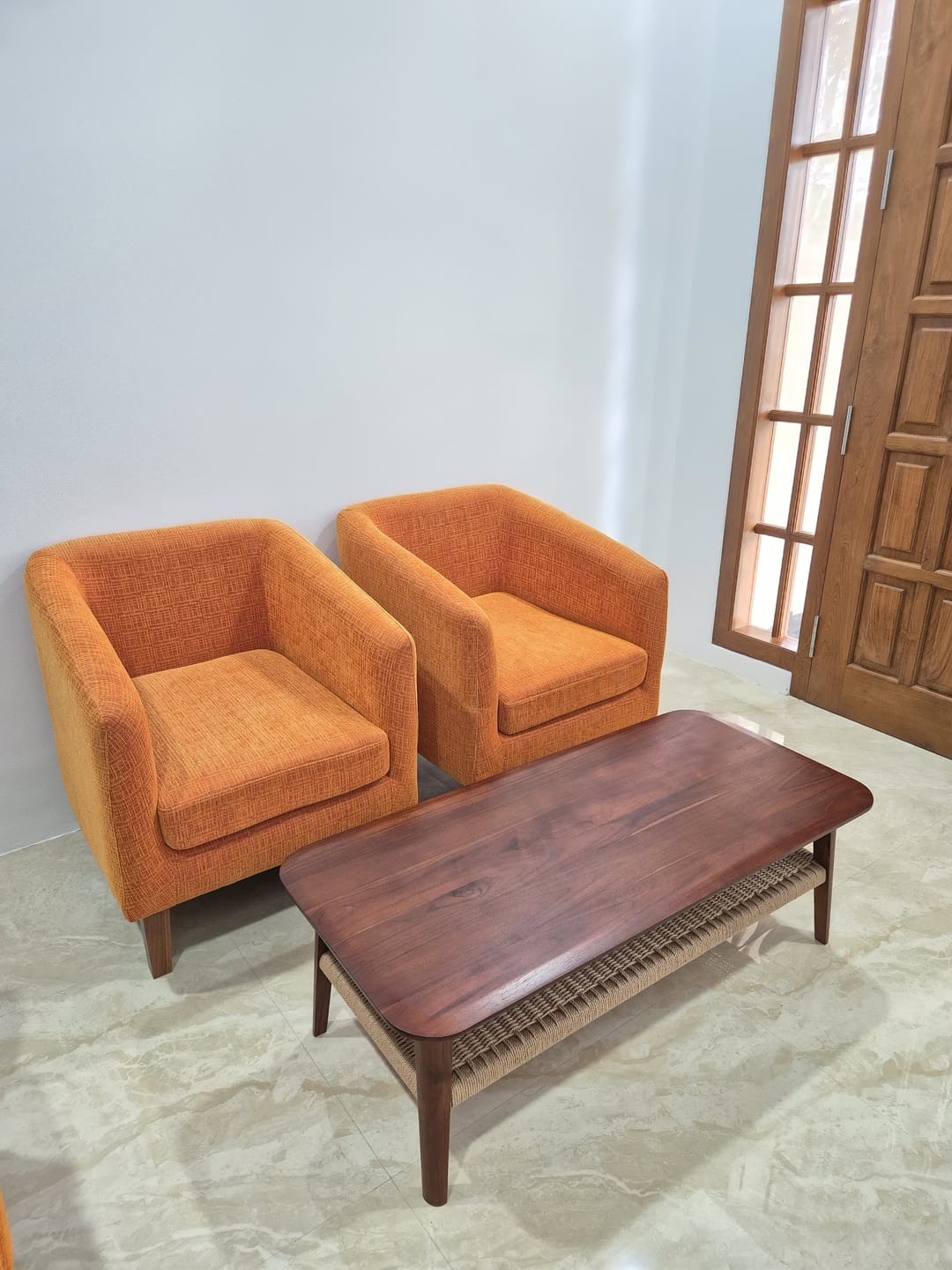 Customer photo review of Exclusive Teak & Loom Coffee Table
