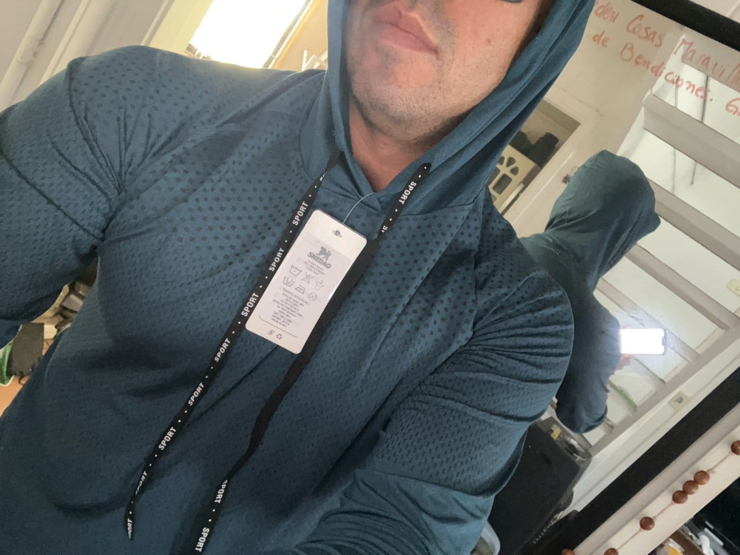 Customer photo review of Gymfit Muscle Hoodie