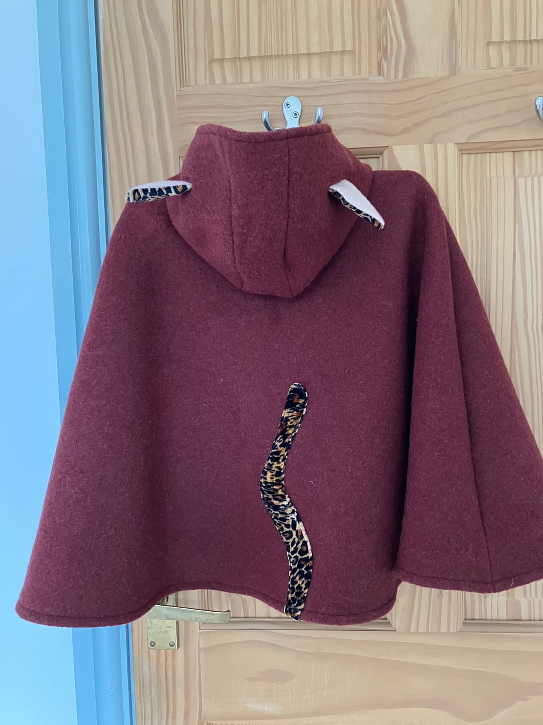 Customer photo review of Plain 100% Boiled Wool Fabric