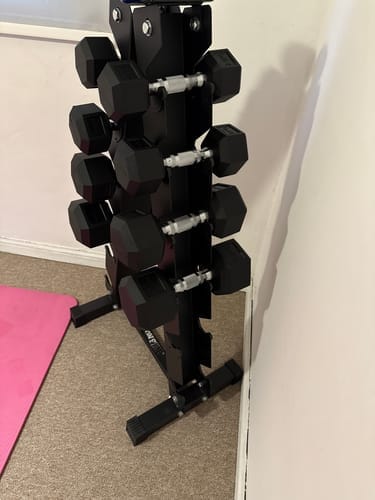 Customer photo review of Mancuerna Hexagonal (2.5 a 50 kg) IRONSIDE