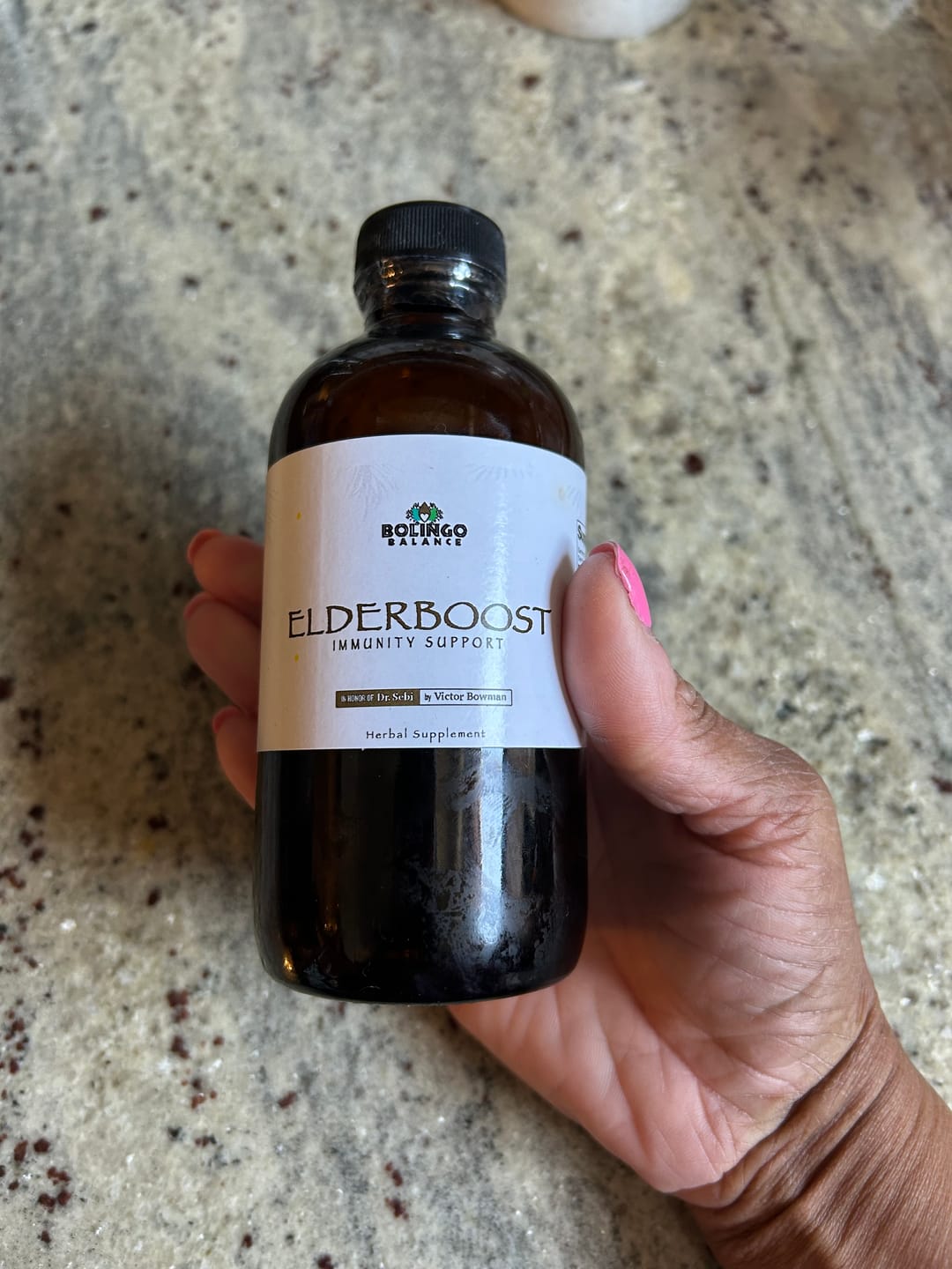 Customer photo review of ELDERBOOST TONIC