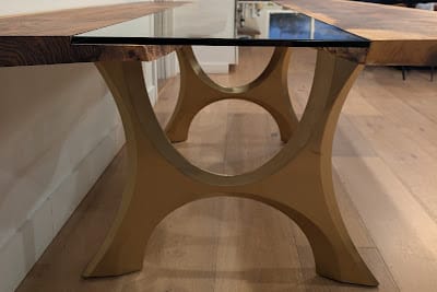 Customer photo review of Table Legs 405 Haru 28H Metal Dining Furniture Legs