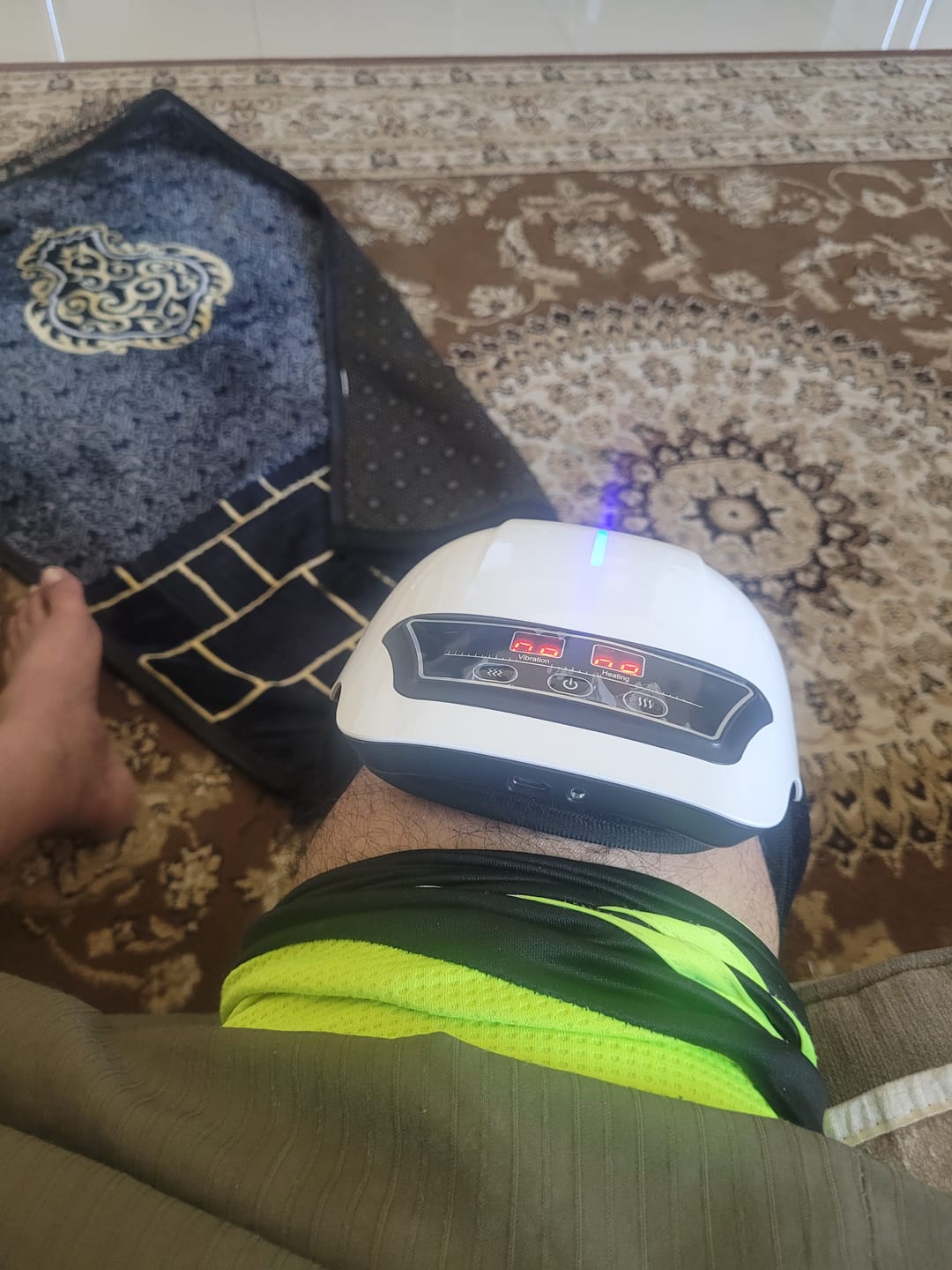 Customer photo review of RestoreKnee™ Knee Massager - Free eBook