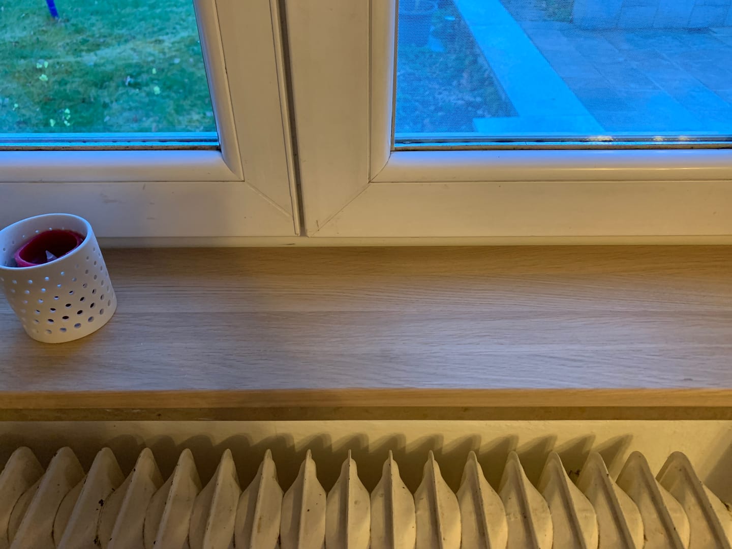 Customer photo review of Fensterbank Eiche