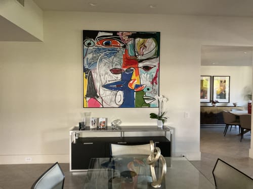 Customer review photo for Abstract Graffiti Art #GA019