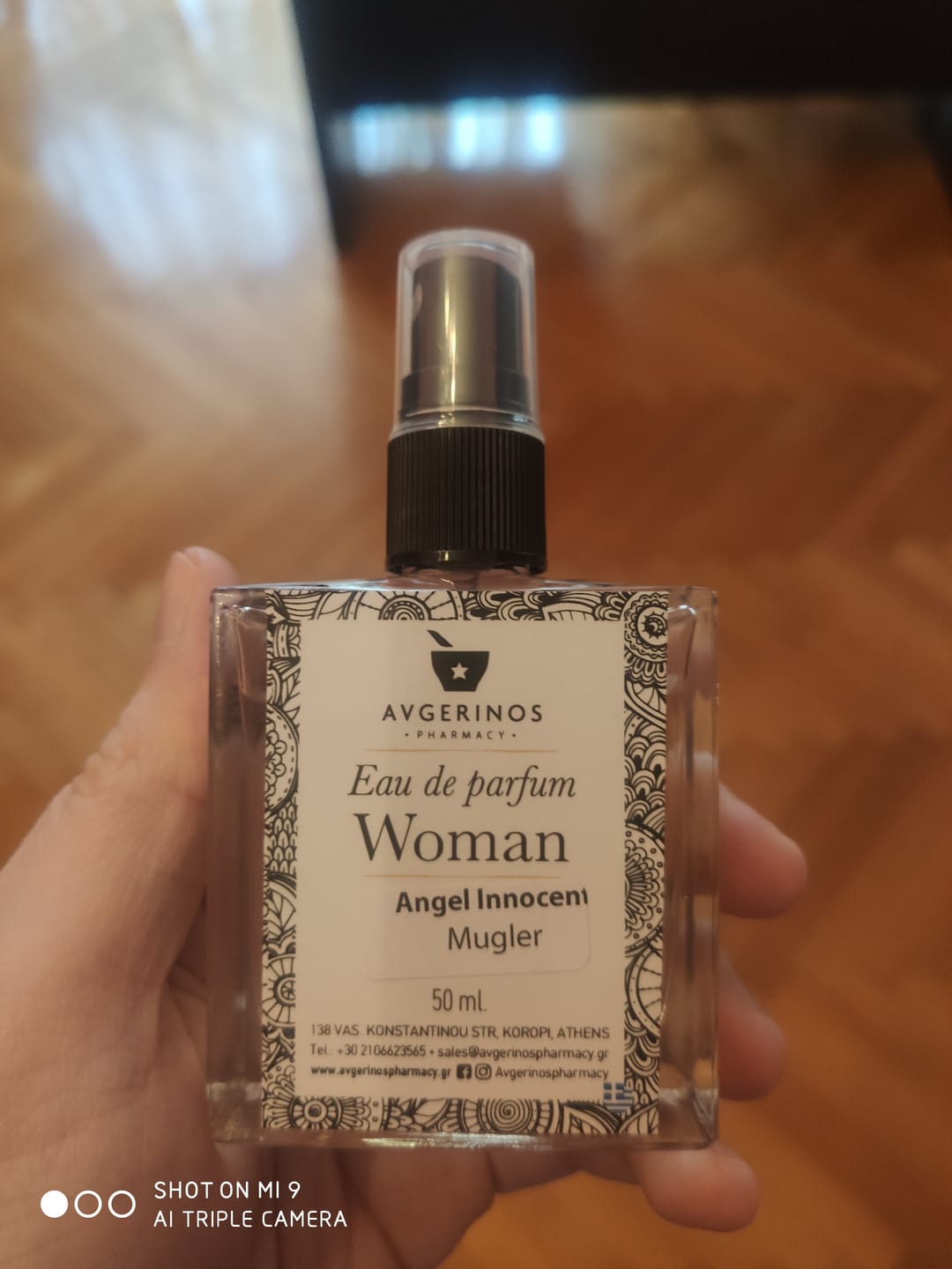 Customer photo review of Γυναικείο άρωμα Τύπου (Angel Innocent™, Mugler®), 50ml (*no rights reserved)