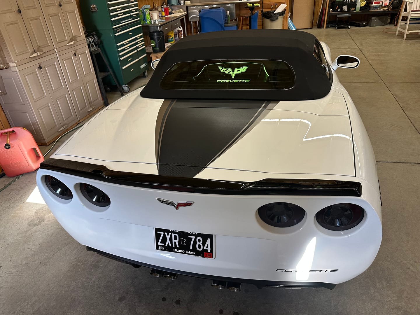 Customer photo review of Corvette C6 ZR1 Conversion Rear Trunk Spoiler