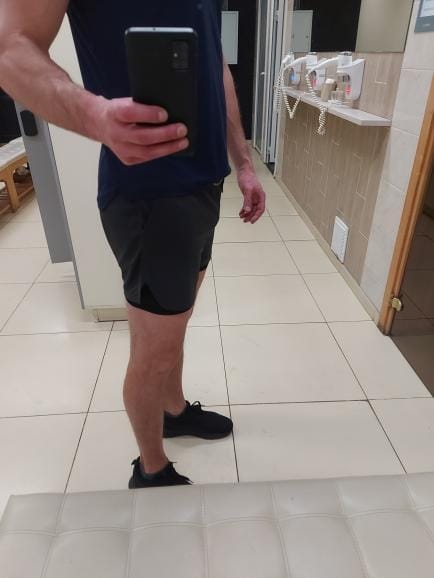 Customer photo review of Gymfit Original Shorts