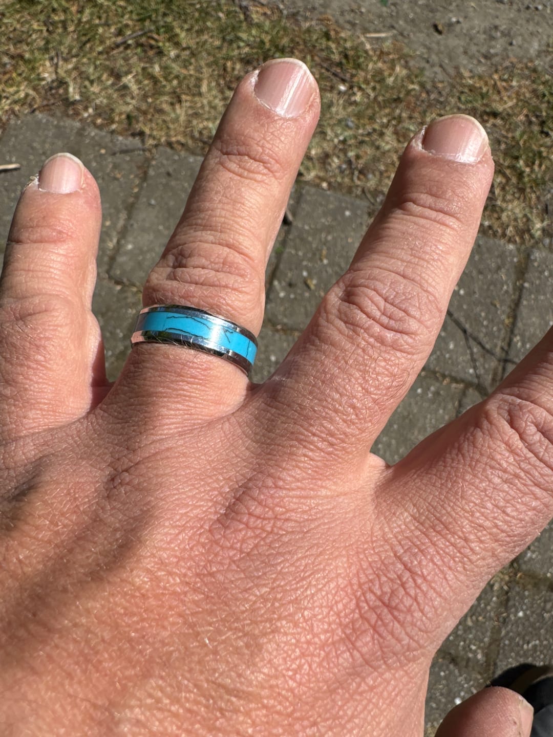 Customer photo review of TURQUOISE BAND.
