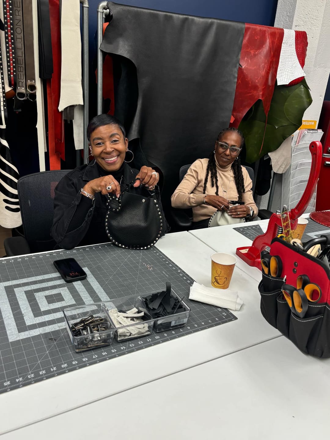 Customer photo review of Leather Making Class | February 12th | Limited Spots