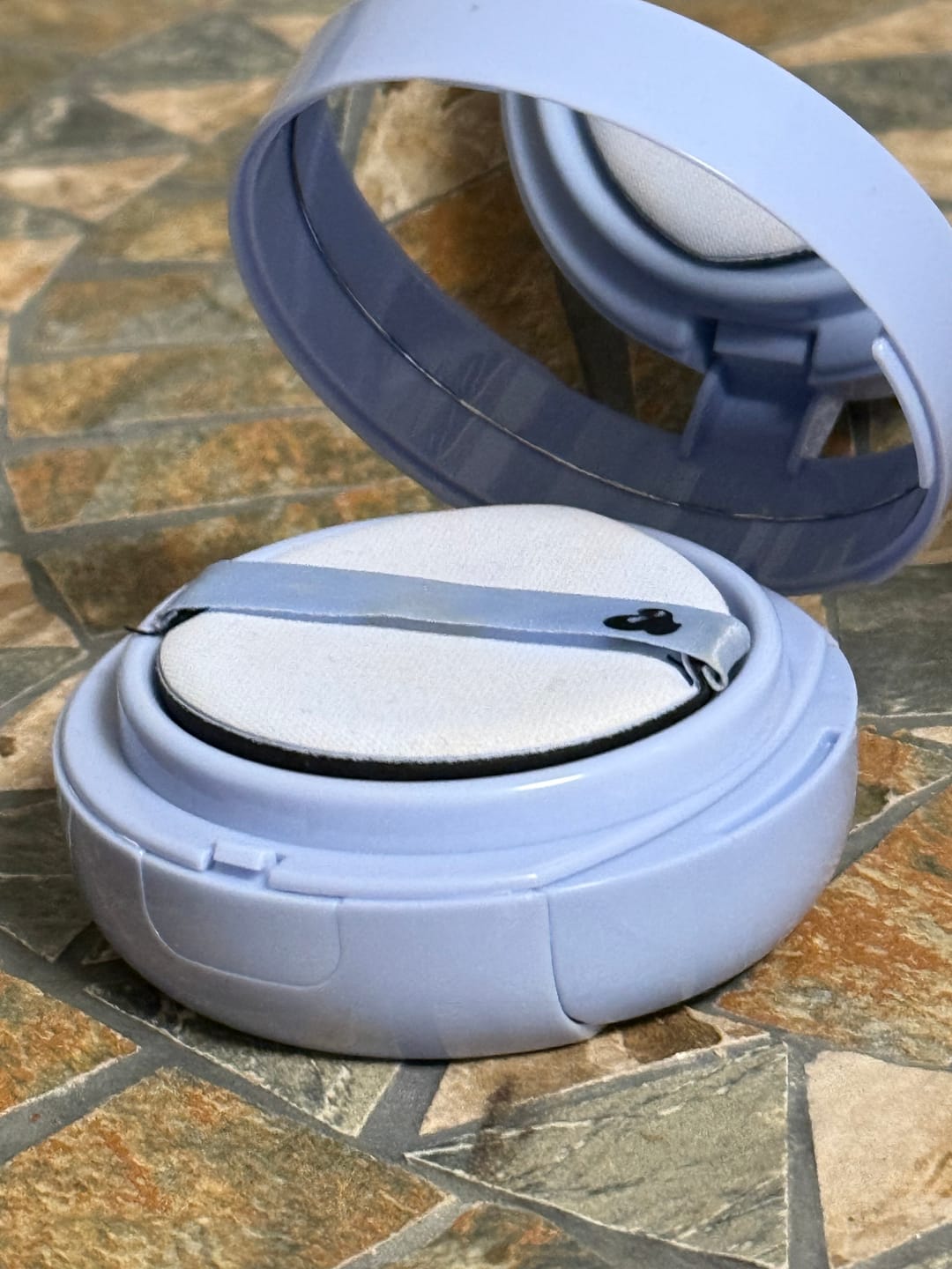 Customer photo review of Tonālais kušons ar matētu noslēguma akcentu Unleashia Babe Skin Baby Blue Cushion SPF40 PA++